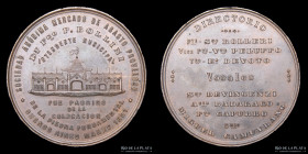 Argentina. 1891. Piedra Fundamental Mercado de Abasto