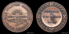Argentina. 1898. Club Atletico Argentino. Plaza Euskara. Pro Patria