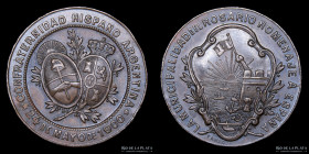 Argentina. 1900. Confraternidad Hispano-Argentina. Rosario. Vanzo