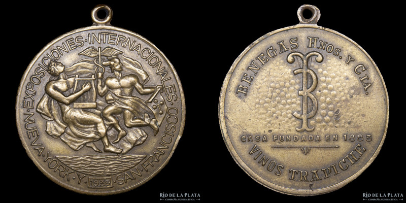 Argentina. 1939. Publicitaria. Exposiciones internacionales New York - San Franc...