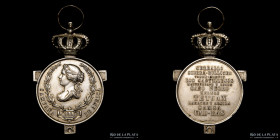 España. 1860. Campaña de Africa. Medalla de distincion