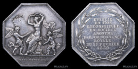 Francia. 1830. Jeton. Manufacture Royale des Glaces de St. Gobain