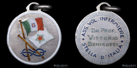 Italia. Associazione Volontari Infermieri Stella D Italia. Dr. Prof. Vittorio Denicotti
