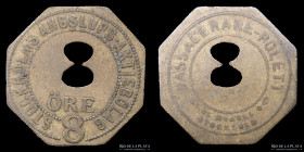 Suecia. 1880s. 8 Ore. Stockholms Angslups Aktiebolag