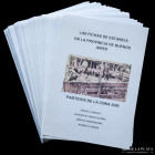 Libro. Las Fichas de Estancia en la Provincia de Buenos Aires. Zona Sur. Morucci, Sanchez Guerra, Mandingorra y Hansen