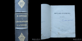 Libro. Les Monnaies d' Athenes. Beule