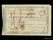 Confederacion Argentina. 20 Pesos 1857. Pick S186