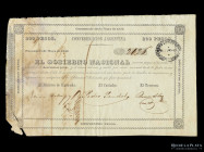 Confederacion Argentina. 200 Pesos 1859. Pick S205