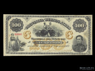 Buenos Aires. 100 Pesos Moneda Corriente 1869. Pick S491