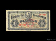 Mendoza. Letra Tesoreria. 1 Peso 1901. Pick S2076