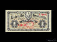 Mendoza. Letra Tesoreria. 1 Peso 1914. Pick S2086
