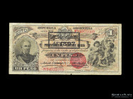 Bancos Garantidos. Entre Rios. 1 Peso 1897 H. Pick S1141c