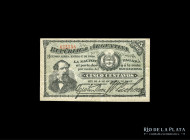 Argentina. Fraccionarios R-Lange. 5 Centavos 1884. Pick 1
