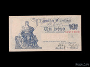 Argentina. Caja Conversion. 1 Peso 1920. Pick 243a