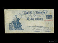 Argentina. Caja Conversion. 10 Pesos 1912. Pick 245a