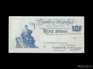 Argentina. Caja Conversion. 10 Pesos 1932. Pick 245c