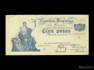Argentina. Caja Conversion. 100 Pesos 1922. Pick 247a