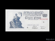 Argentina. Progreso. 5 Pesos 1956. Pick 264a