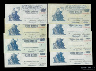 Argentina. Progreso. 8 x 10 Pesos 1935-43 Prebisch - Bosch