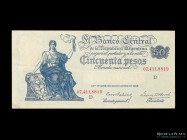 Argentina. Progreso. 50 Pesos 1938. Pick 254