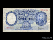 Argentina. MN. 500 Pesos 1948. Pick 268b