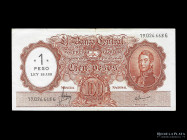 Argentina. MN. 100 Pesos 1971 resello 1. Pick 282