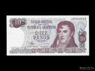 Argentina. Pesos Ley. 10 Pesos 1971. Pick 289