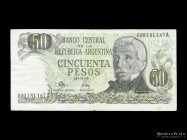 Argentina. Pesos Ley. 50 Pesos 1973 Reposicion. Pick 290