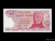 Argentina. Pesos Ley. 100 Pesos 1974. Pick 297