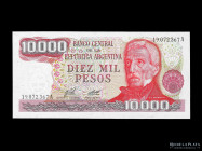 Argentina. Pesos Ley. 10 Mil Pesos 1976. Pick 306a