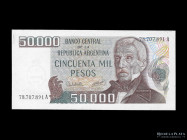 Argentina. Pesos Ley. 50 Mil Pesos 1981. Pick 307