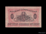 Checoslovaquia. 1 Koruna 1919. Pick 6a