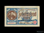 Danzig. 10.000 Mark 1923. Pick 18