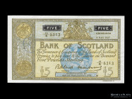 Escocia. 5 Pounds 1957. Pick 101b