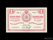 Finlandia. 1 Mark 1915 A. Pick 16b