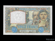 Francia. 20 Francs 1941. Pick 92b