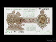 Gran Bretaña. 1 Pound 1922-23. Pick 359a