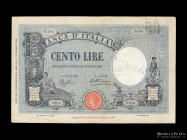 Italia. 100 Lire 1933. Pick 50c