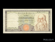 Italia. 50.000 Lira 1972. Pick 99