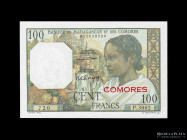 Comores. 100 Francs 1963. Pick 36