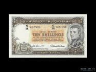 Australia. 10 Shillings 1954-60. Pick 29a