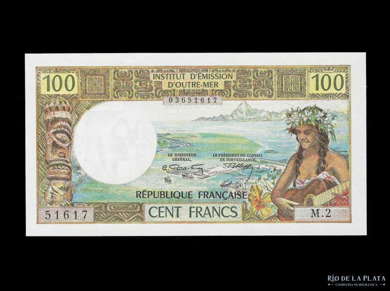 New Caledonia. 100 Francs 1971. Pick 63b (UNC)

USD 50 - 100

Nota: Al preci...