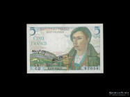 Francia. 5 Francs 1943. Pick 98a