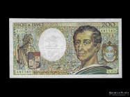 Francia. 200 Francs 1990. Pick 155d
