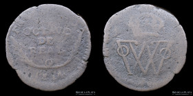 Durango. Fernando VII. 1/8 de Real 1814. Mexico. KM60