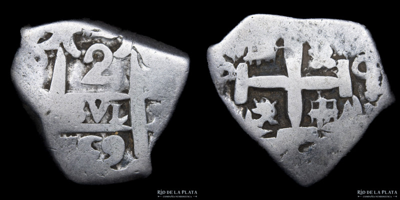 Potosí. Fernando VI (1747-1760). 2 Reales 1759 Q (Quintanilla). Plata 917; 22mm;...