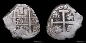 Potosi. Fernando VI. 1 Real 1750 E. Macuquina. CJ 51.2
