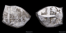 Potosi. Carlos III. 2 Reales 1772 VY Macuquina. CJ 55.13.2