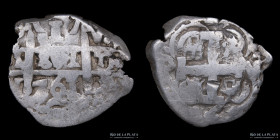 Potosi. Carlos III. 1 Real 1761 VY.  Macuquina. CJ 56.4