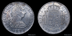 Potosi. Carlos III. 8 Reales 1773 JR. CJ 63.1